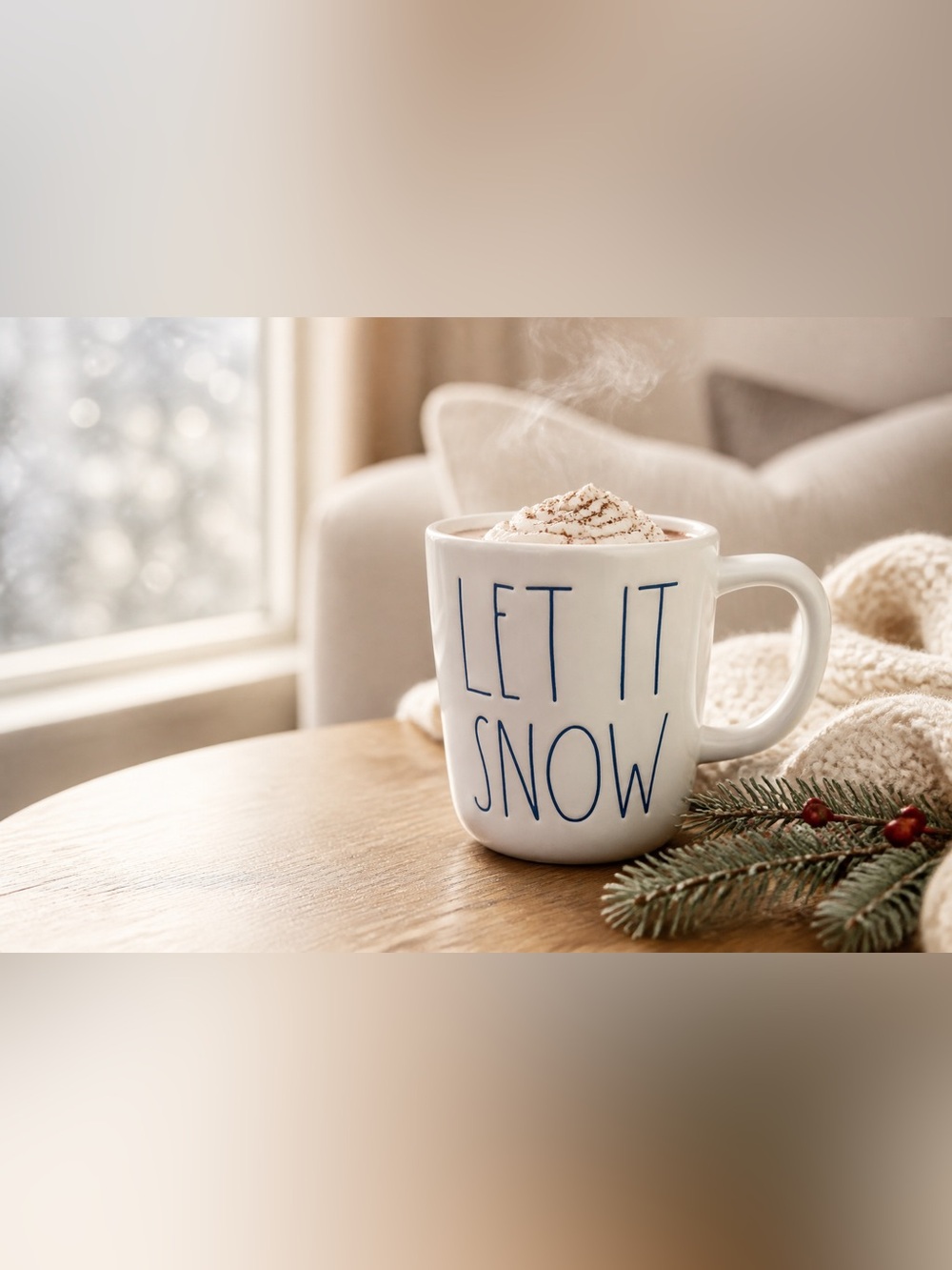 Rae Dunn Artisan Collection ‘Let It Snow’ ⛄️ Coffee Mug ☕️